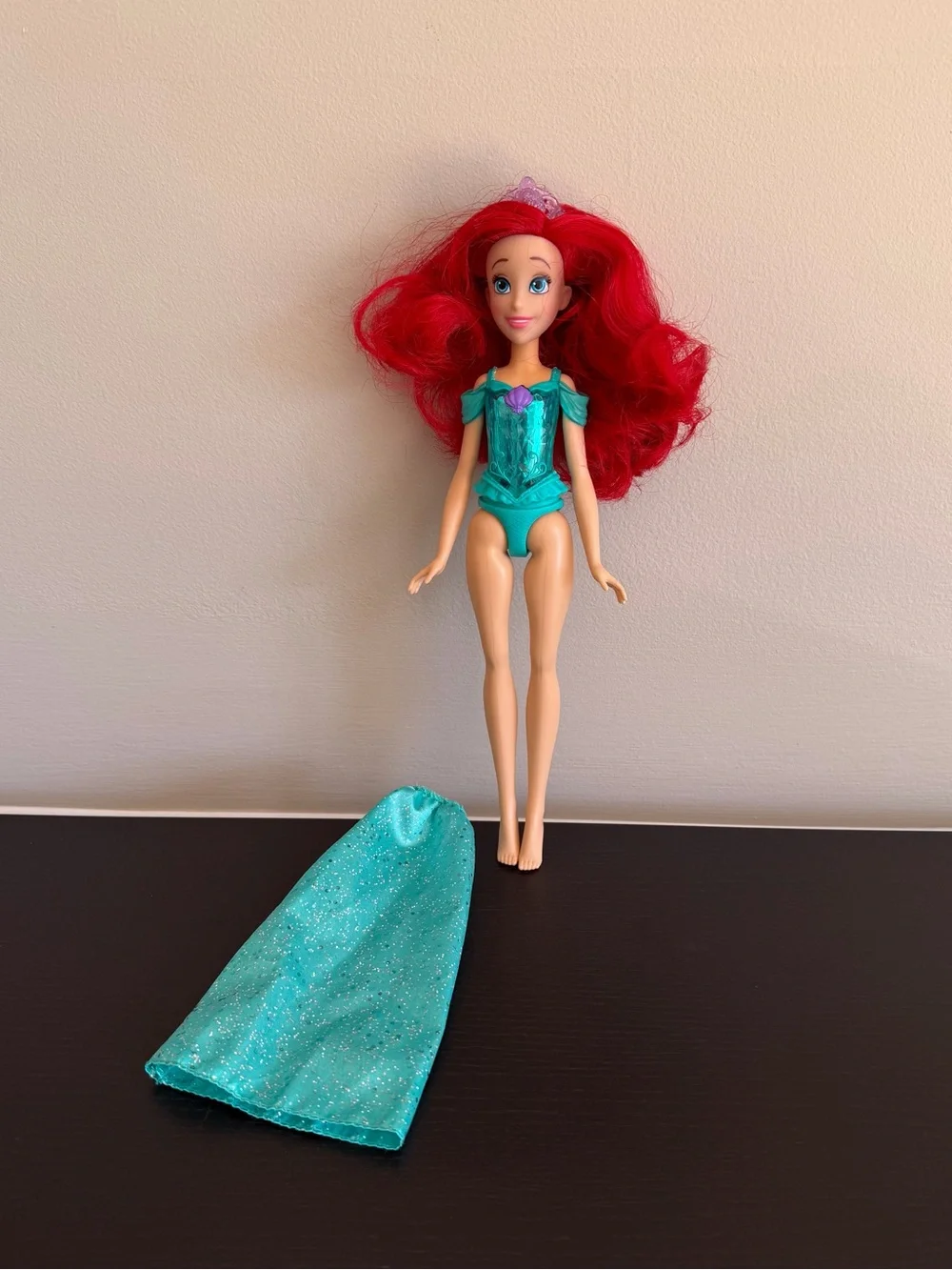 Disney Princess Little Mermaid Ariel Royal Shimmer Glitter Doll Crown Skirt 2021